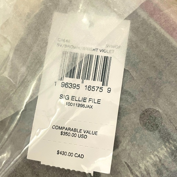 NWT Coach Elli File Bag In Signature Canvas crossbody, messenger bag - Picture 7 of 8